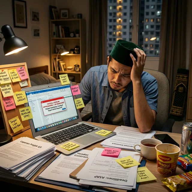 Kesan bila terus tangguh setup software