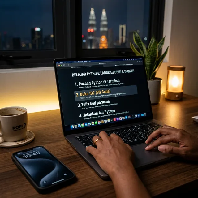 Panduan install software MacBook langkah demi langkah